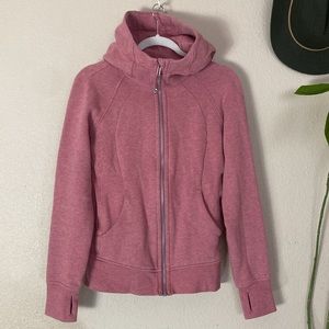 Lululemon Pink Scuba Full Zip Hoodie 6